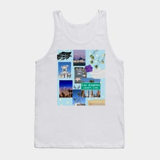 Los Angeles California Collage Tank Top